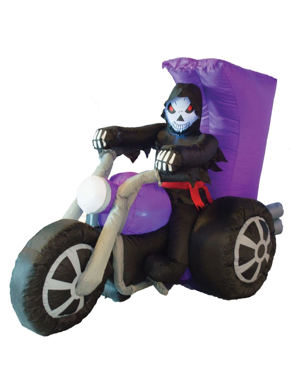 Aufblasbarer Sensenman Auf Motorrad 1 Aufblasbarer Sensenman Auf Motorrad