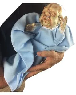 Zombie Baby Handpuppe -Karneval Universe Verkäufe baby stinky handpuppe horror baby halloween zombie puppe stinky doll 10001 2