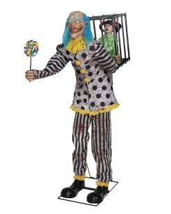 Karneval Universe Store 24 Happy Candy Clown Halloween Animatronic