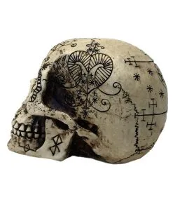 Fantasy Totenschädel Mit Mystic Muster 5 Fantasy Totenschädel Mit Mystic Muster -Karneval Universe Verkäufe fantasy totenkopf mit mystic muster fantasy totenschaedel mit muster skeleton skull with tattoo pattern 39786 03
