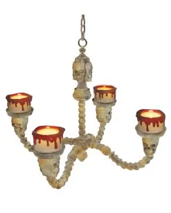 Kronleuchter Totenschädel