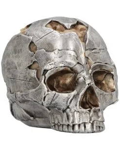 Fraktur Totenschädel 16cm -Karneval Universe Verkäufe fracture totenkopf fracture totenschaedel fracture skull gothic deko 54583 06