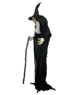Halloween Figur Hexe Agatha 180cm -Karneval Universe Verkäufe halloween animatronic hexe agatha 180cm halloween und horror deko und animierte props halloween props 52978 3