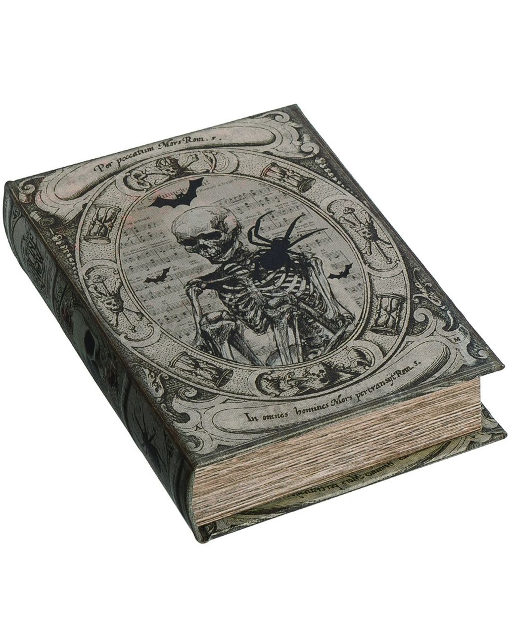 Dekobuch Mit Geheimfach Für Halloween 2 Dekobuch Mit Geheimfach Für Halloween – Bild 2