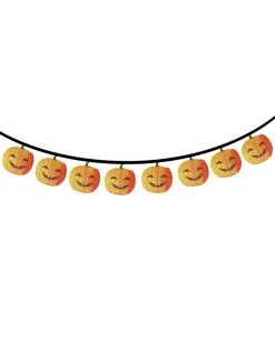 Halloween Girlande Kürbis 3m