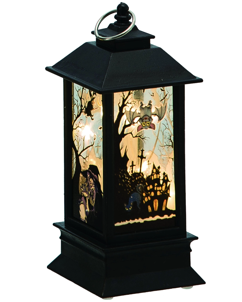 Halloween Laterne Mit Hexenhaus Motiv 1 Halloween Laterne Mit Hexenhaus Motiv