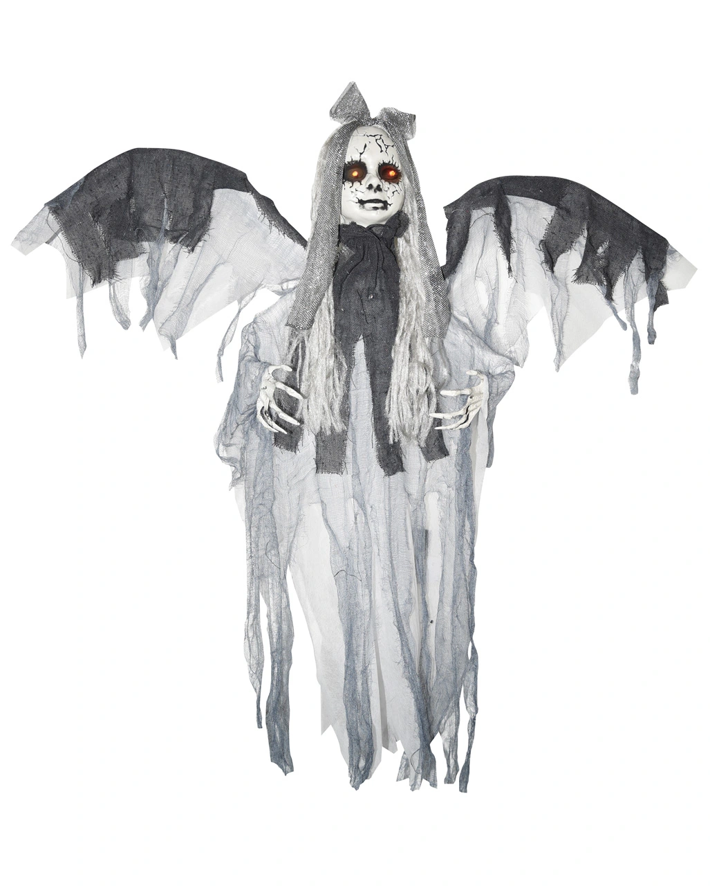 Horror Mädchen Mit Flügeln Halloween Animatronic 1 Horror Mädchen Mit Flügeln Halloween Animatronic