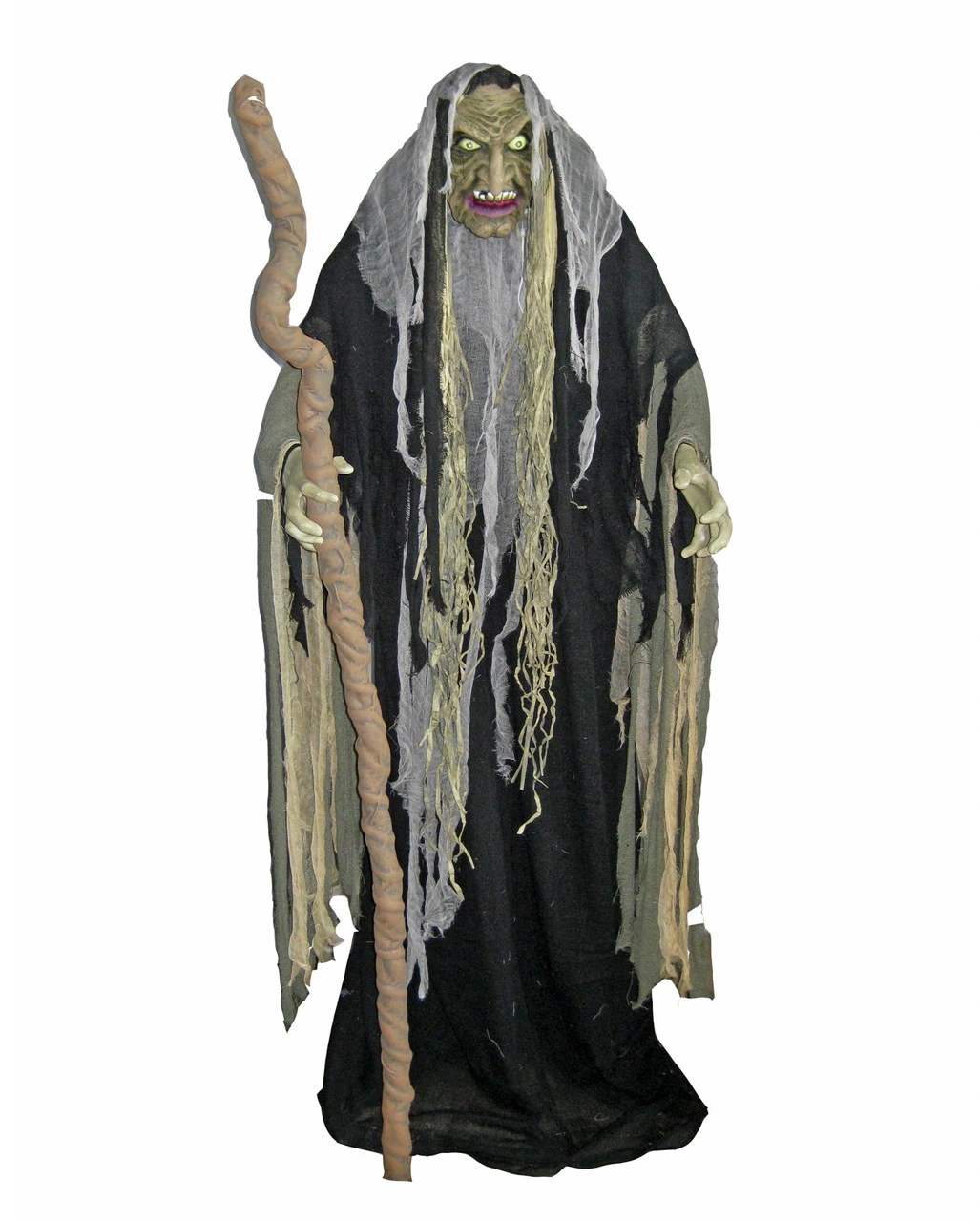 Halloween Figur Hellxuna Mit Bewegung & Sound 153cm 1 Halloween Figur Hellxuna Mit Bewegung & Sound 153cm