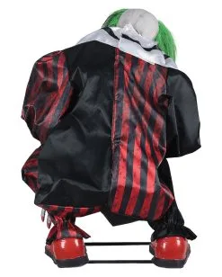 Hockender Horror Clown Animatronic Mit Bewegung -Karneval Universe Verkäufe hockender horror clown animatronic mit bewegung licht und sound 37580 3