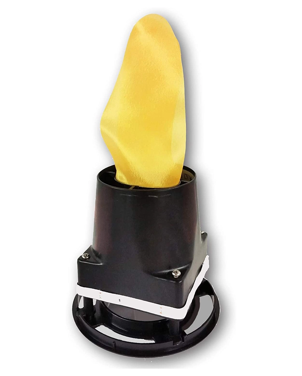 Illusions Flammenlampe Mit Rotem LED Effektrand 2 Illusions Flammenlampe Mit Rotem LED Effektrand – Bild 2