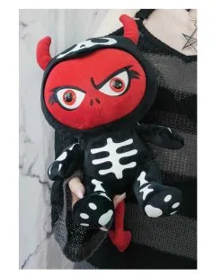 KILLSTAR Gloom Teufel Aus Plüsch 5 KILLSTAR Gloom Teufel Aus Plüsch -Karneval Universe Verkäufe killstar gloom pluesch teufel gloom plush devil gothic deko gothic merchandise 50254 03