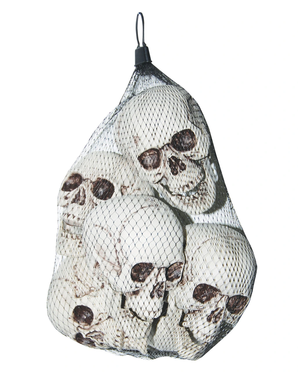 Kunststoff Totenköpfe 6 Stück 1 Kunststoff Totenköpfe 6 Stück