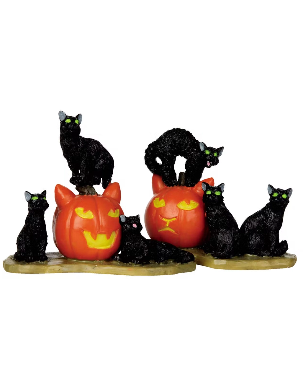 Lemax Spooky Town - Halloween Katzen 2er Set 1 Lemax Spooky Town - Halloween Katzen 2er Set