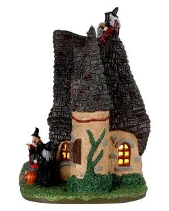 Lemax Spooky Town - Das Hexenhäuschen 5 Lemax Spooky Town - Das Hexenhäuschen -Karneval Universe Verkäufe lemax spooky town the witchs cottage halloween deko hexenhaus spooky town gebaeude 53858 3