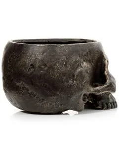 Marmorierter Gothic Totenschädel Pflanzentopf -Karneval Universe Verkäufe marmorierter gothic totenkopf pflanzenschale gothic totenschaedel pflanzenschale gothic skull plant pot 54615 05