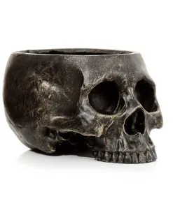Marmorierter Gothic Totenschädel Pflanzentopf -Karneval Universe Verkäufe marmorierter gothic totenkopf pflanzenschale gothic totenschaedel pflanzenschale gothic skull plant pot 54615 06