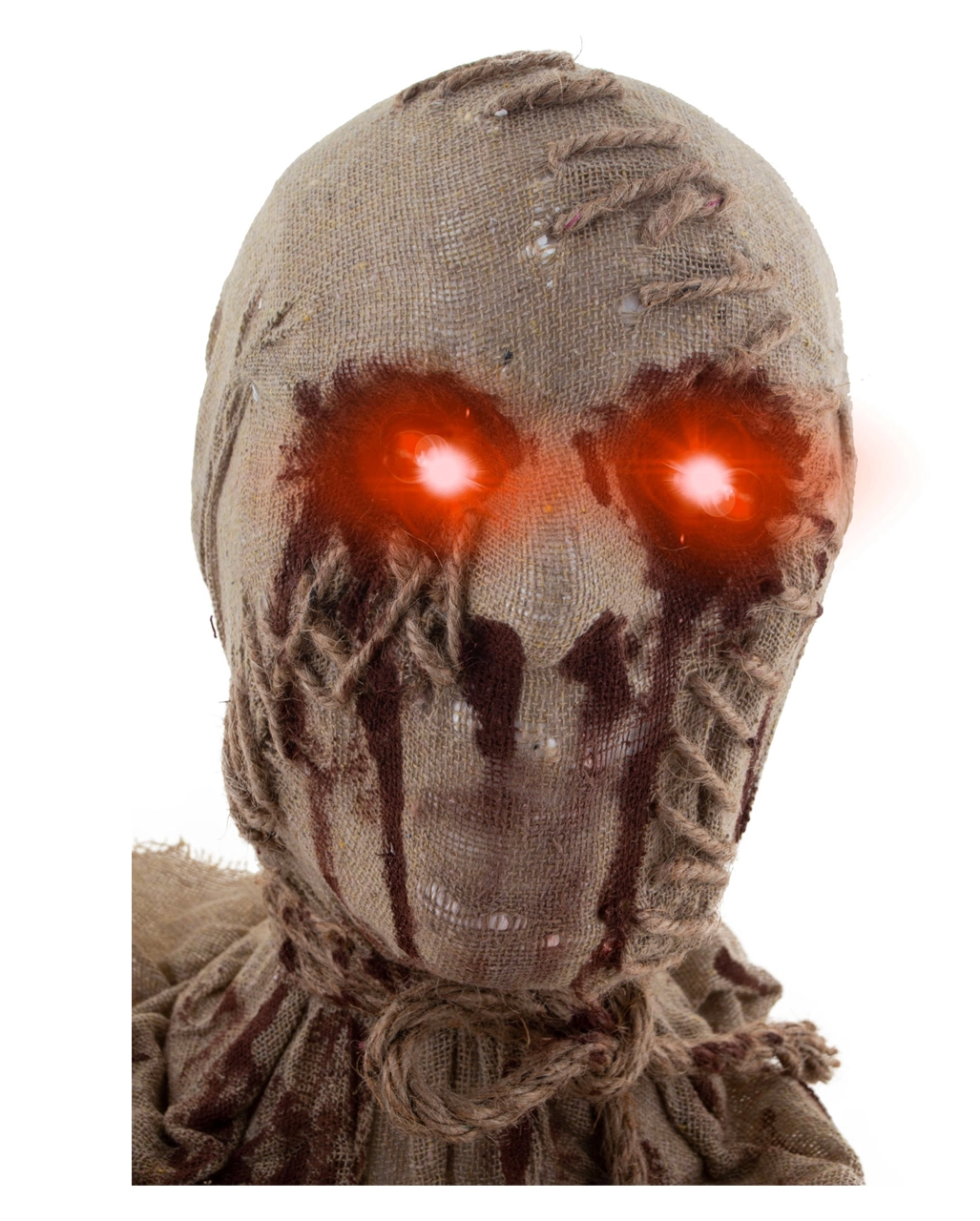 Mumienkopf Mit LED Augen 50cm 2 Mumienkopf Mit LED Augen 50cm – Bild 2