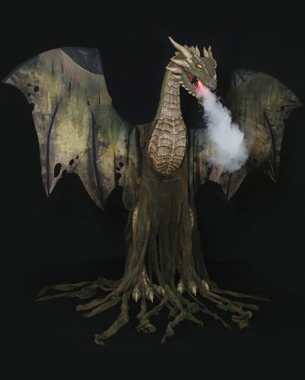 Riesiger Wald Drache Animatronic 1 Riesiger Wald Drache Animatronic