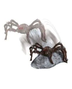 Attackierende Braune Riesenspinne 90 Cm