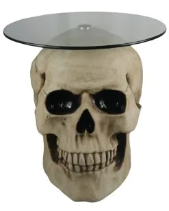 Totenschädel Tisch Mit Glasplatte 56,5cm 9 Totenschädel Tisch Mit Glasplatte 56,5cm -Karneval Universe Verkäufe totenkopf tisch mit runder glasplatte totenschaedel tisch mit runder glasplatte skull table with round glass plate 54783 05