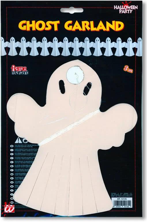 Karneval Universe Store 30 Karneval Universe Store -Karneval Universe Verkäufe 16580 Geister Girlande 300 cm Ghost Garland Halloween Dekoration